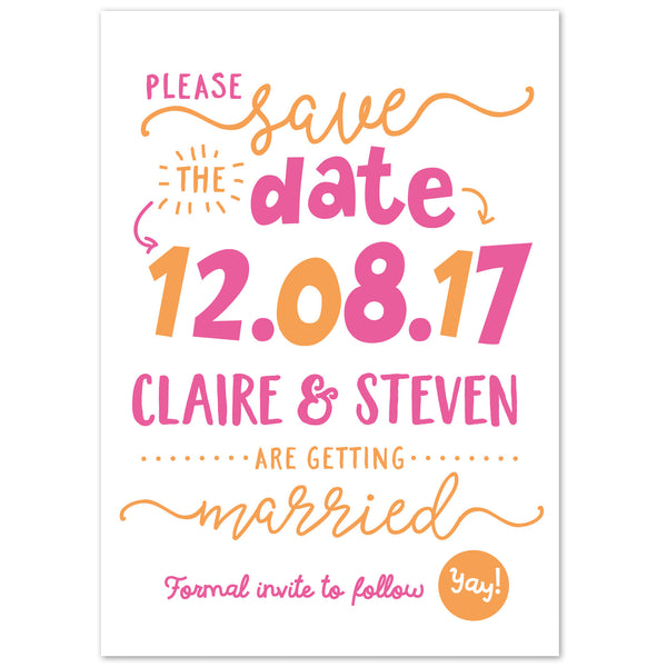 Charlie Save The Date - Project Pretty