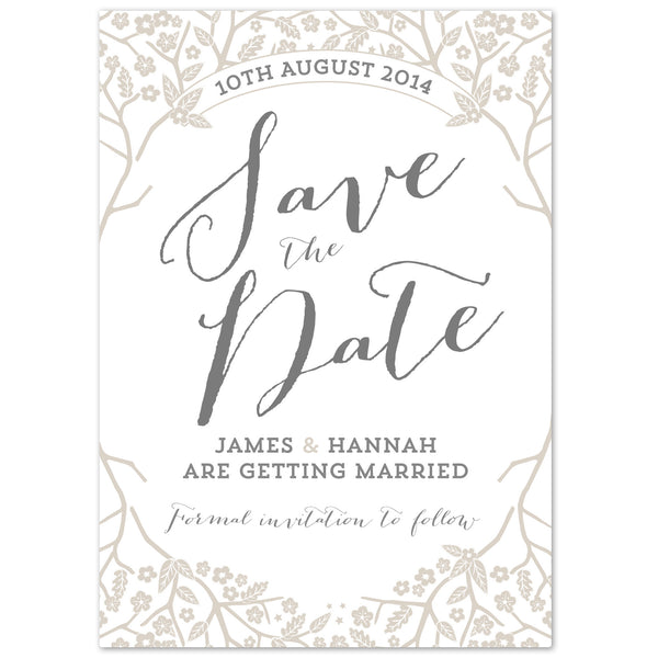 Enchanted Forest Save The Date - Project Pretty