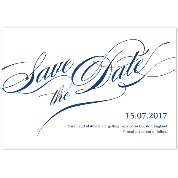 Victoria Save The Date - Project Pretty