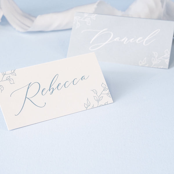 Vintage Crest Place Cards