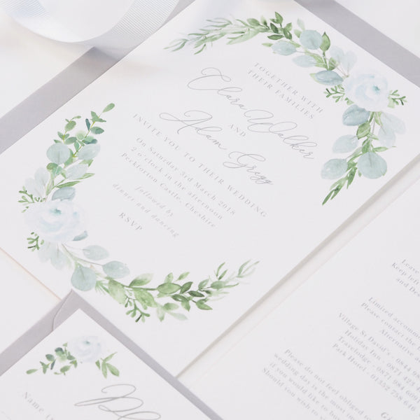 Eucalyptus Wedding Invitation - Project Pretty