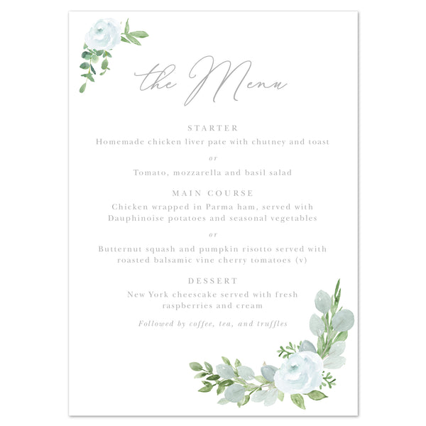 Eucalyptus Menu Cards - Project Pretty