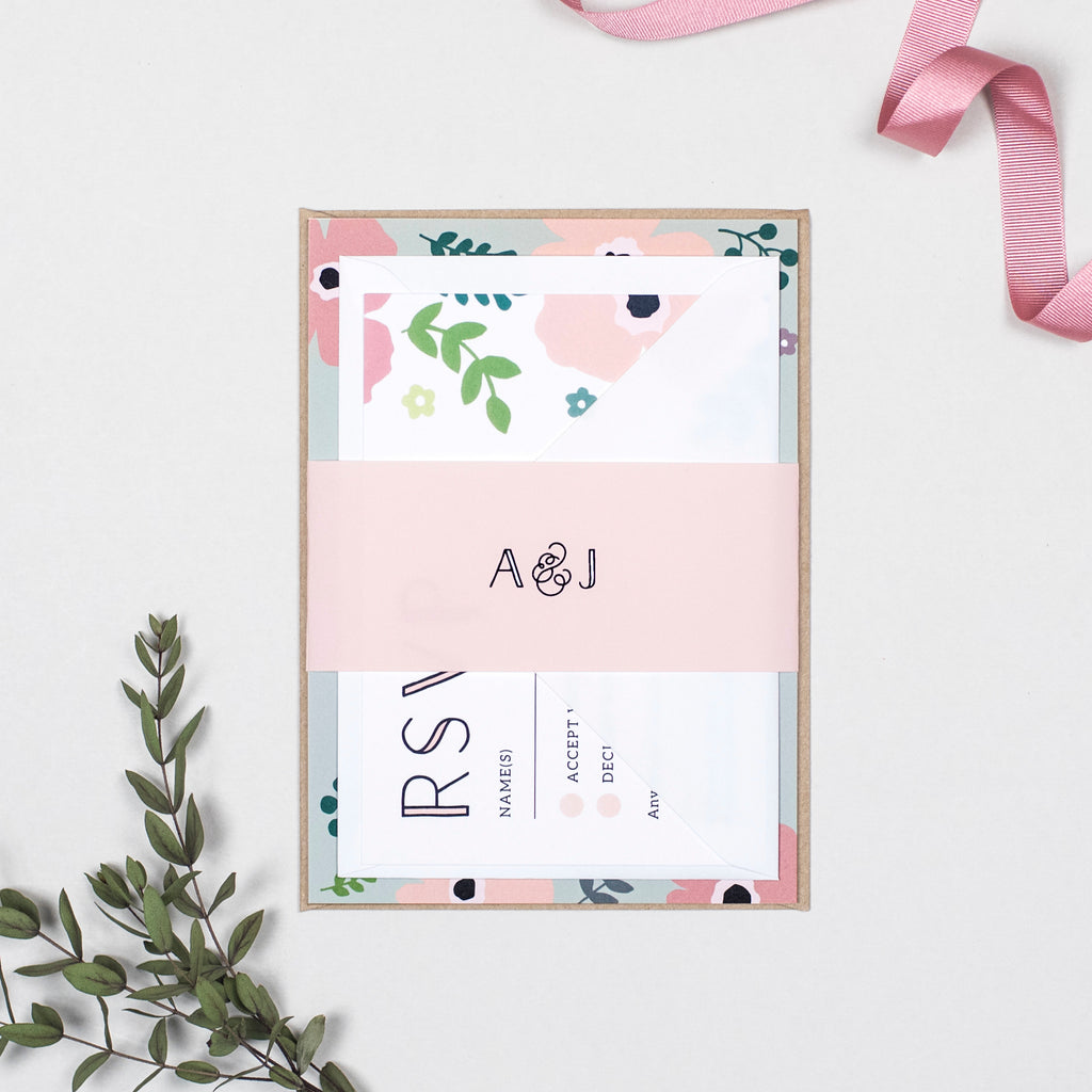 Poppy Wedding Invitation - Project Pretty