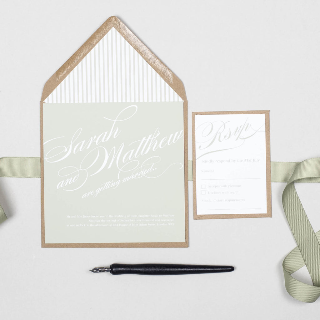 Victoria Wedding Invitation - Project Pretty