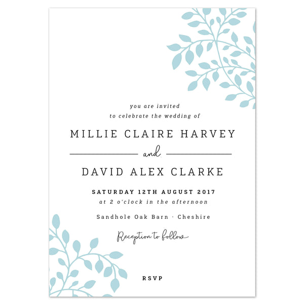 Alice Wedding Invitation - Project Pretty