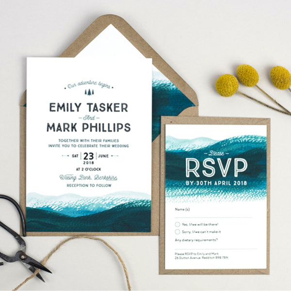 Adventure RSVP card - Project Pretty